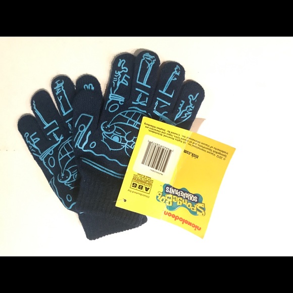 Sponge Bob Boys’ Gloves - Picture 2 of 2